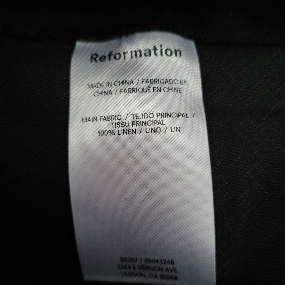 Reformation Elegant Black Maxi Skirt - Picture 4 of 7